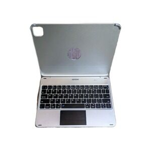 Arteck HB328T Universal Slim Portable Wireless Keyboard Grey Touch Pad Tested